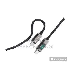 Lenyes Lc102 USB C to USB C Cable 5A Pd 100W LED