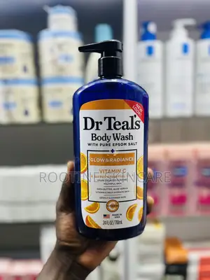 Dr Teals Glow Radiance Body Wash With Vitamin C Epsom