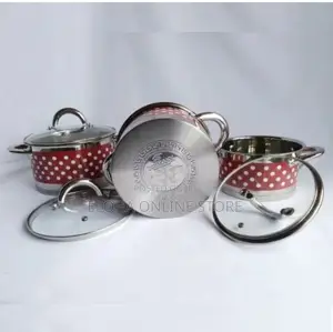 High Quality Stainless Steel Casselore With Glass Lids