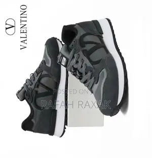 Original Grey Valentino Garavani Caravan Casual Sneakers