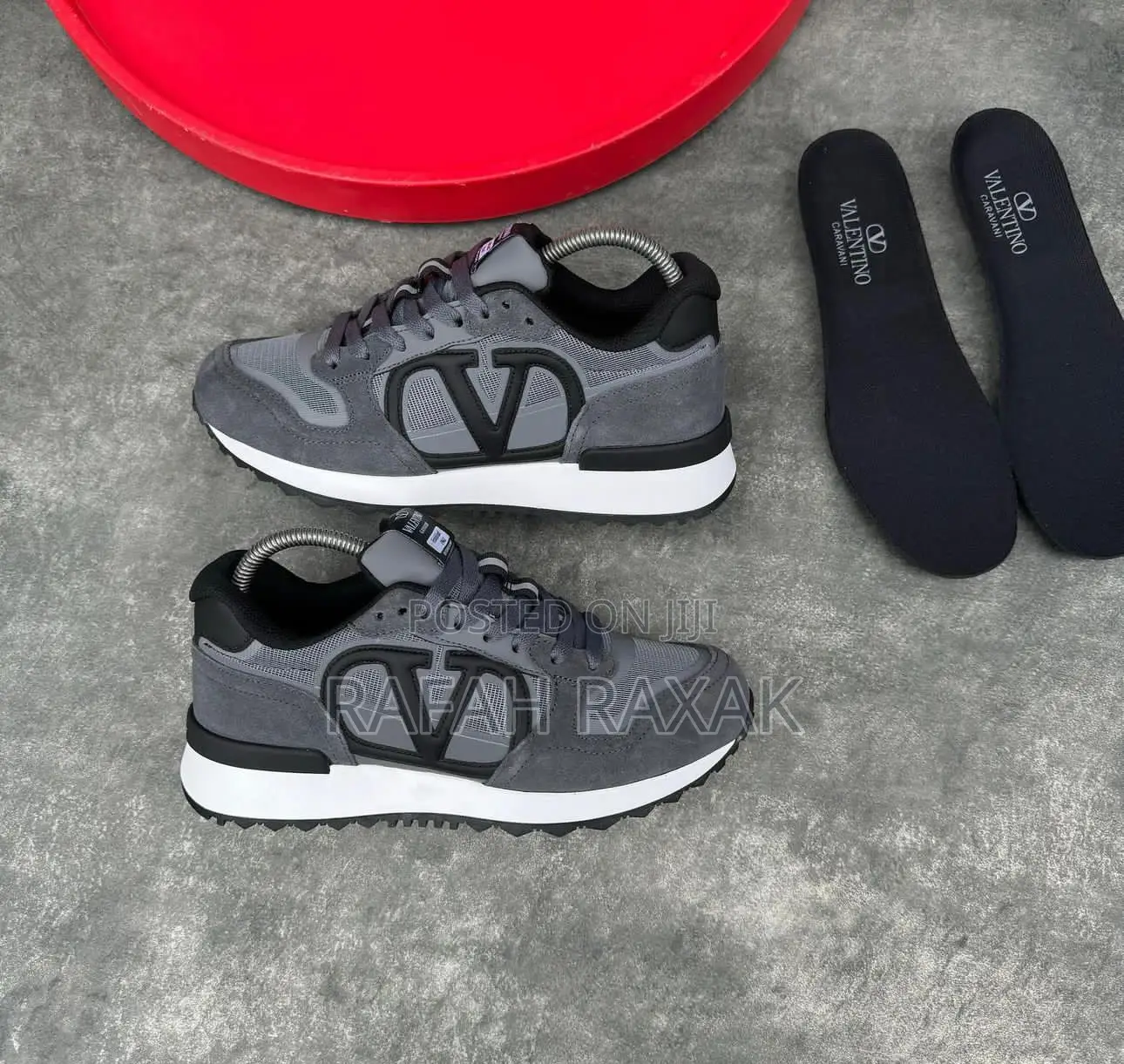 Grey Classy Valentino Garavani Casual Low Sneakers