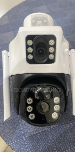 CCTV Solar Camera Dual Lens