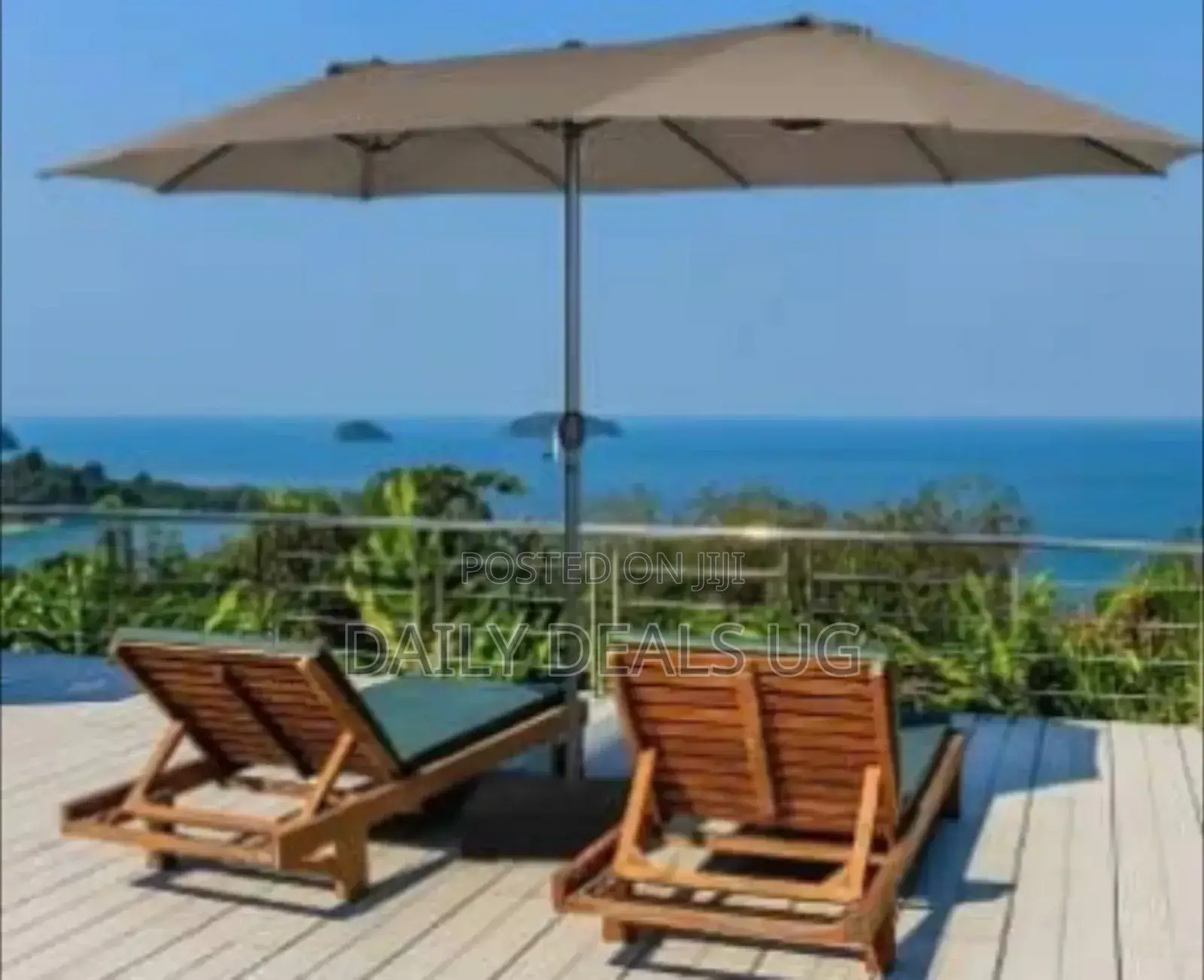 Outdoor Double Umbrella