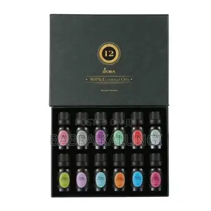 12 Pieces of Aromatherapy Essential Fragrance Oils 10ml