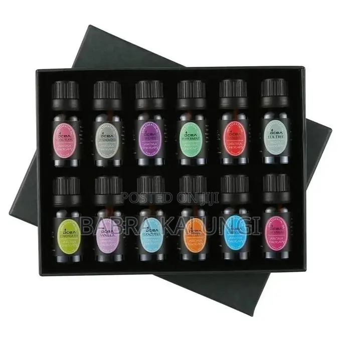 12 Pieces of Aromatherapy Essential Fragrance Oils 10ml