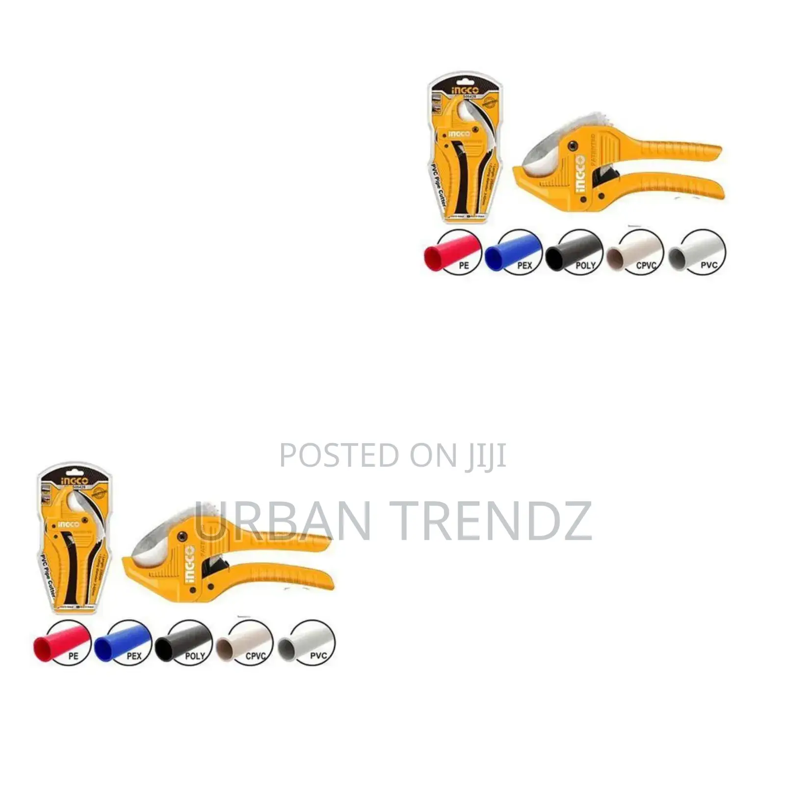 INGCO PVC Pipe Cutter Plastiv Pipe Cutting Tool - Yelllow