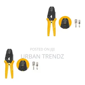 INGCO Ratchet Crimping Plier - Yellow