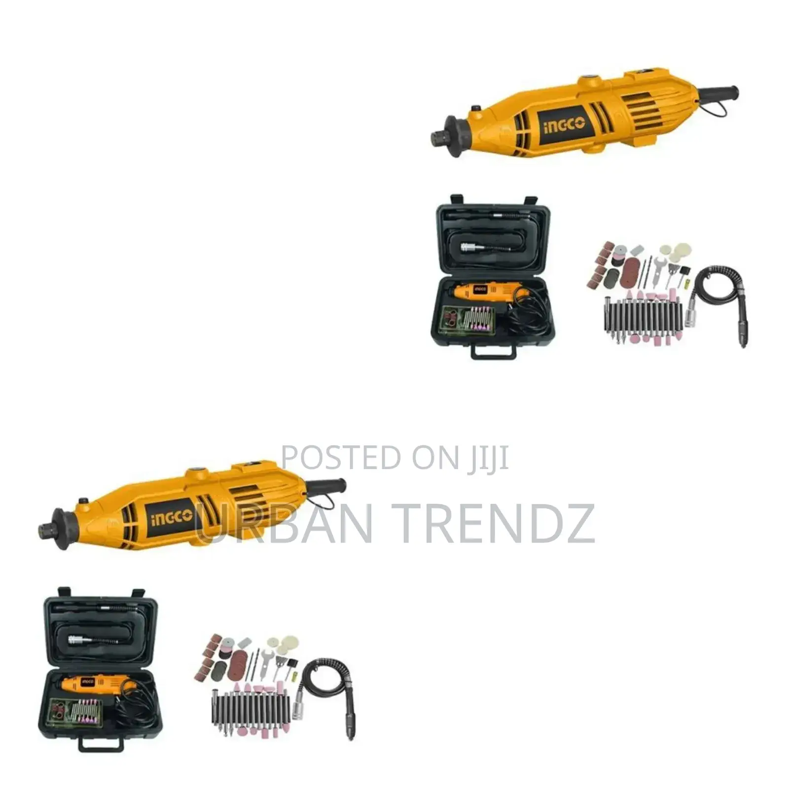 INGCO Mini Grinder 130W - Orange