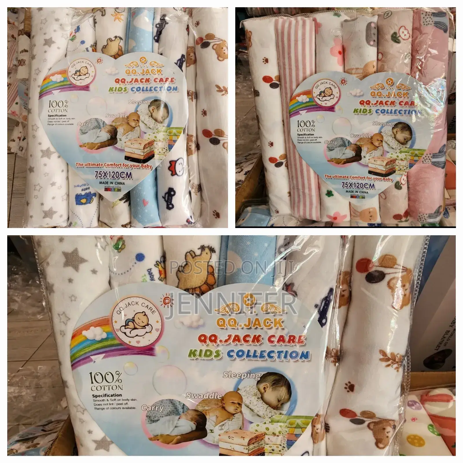 6pcs Ultimate Comfort Kids Cotton Sheets