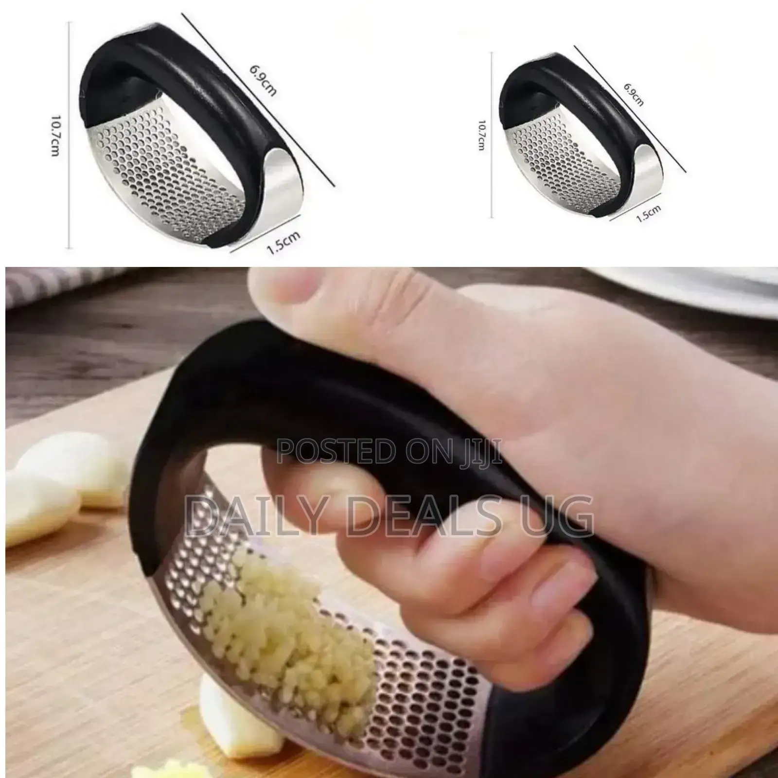 Handheld Garlic Press