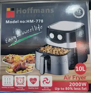 Hoffmann 10L Electric Air Fryer