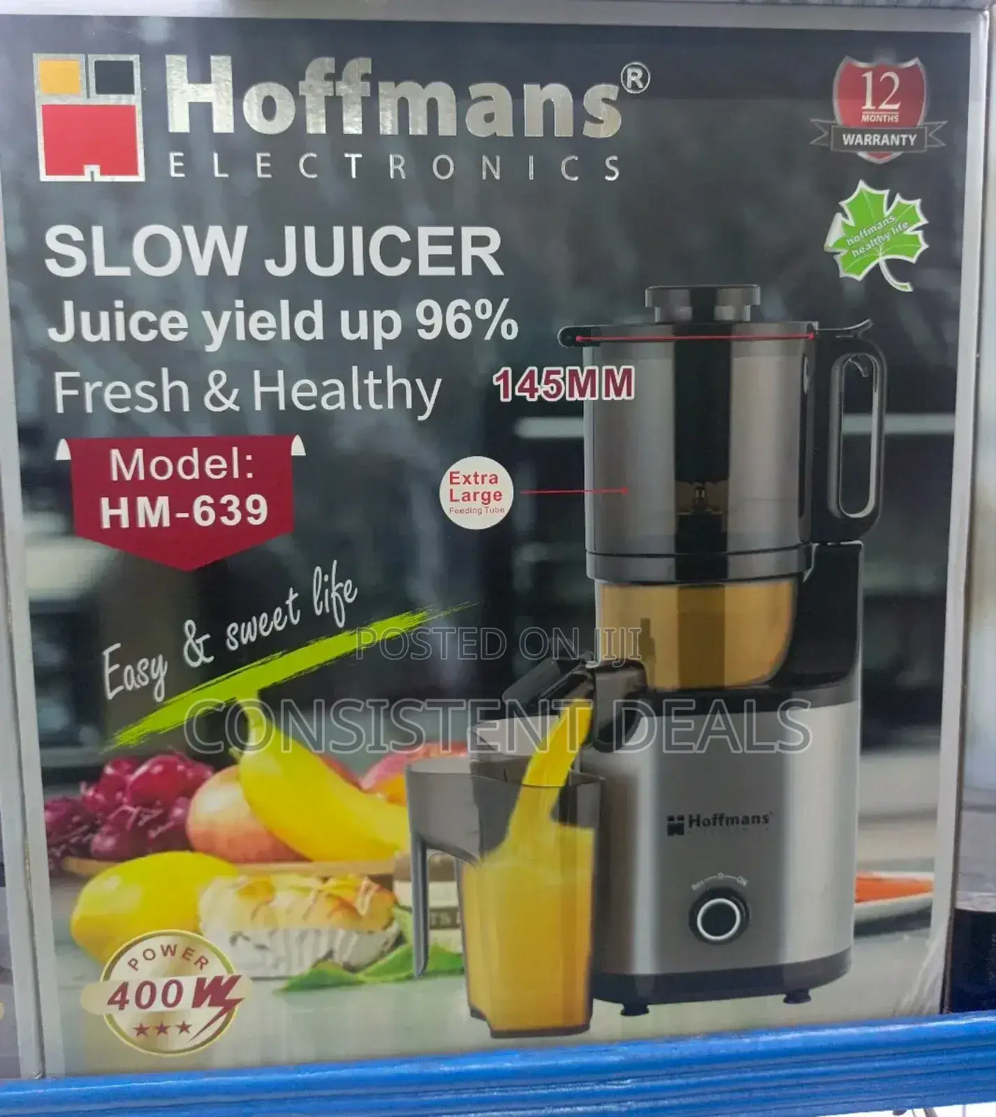 Hoffman Slow Juicer Machine