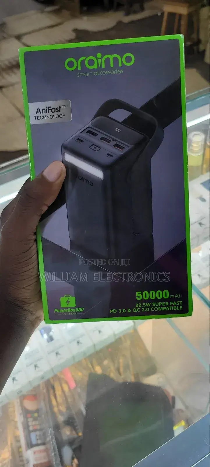 Big Digital Display Power Bank 50000mah/Oraimo Power Bank