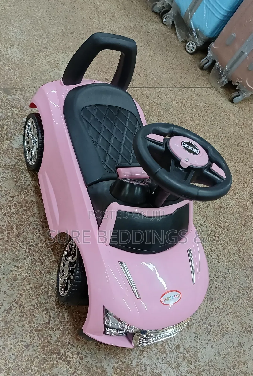 Pinky Kids Car
