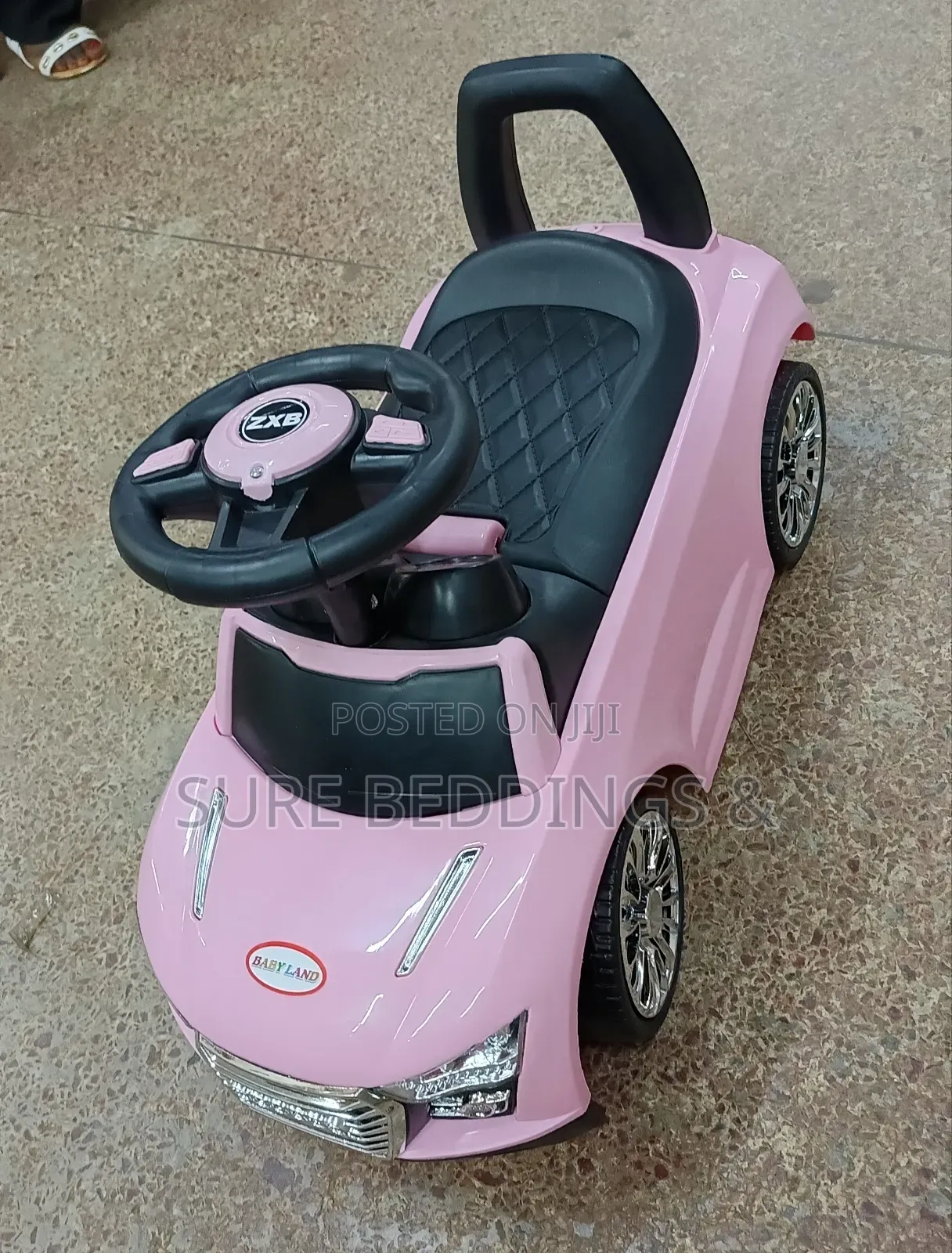 Pinky Kids Car