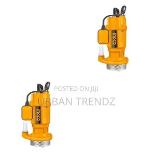 INGCO Submersible Water Pump SPC3708:220-240V~50hz - Orange