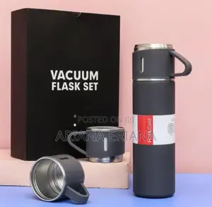 Photo - Vacuum Flask Set With Cups.