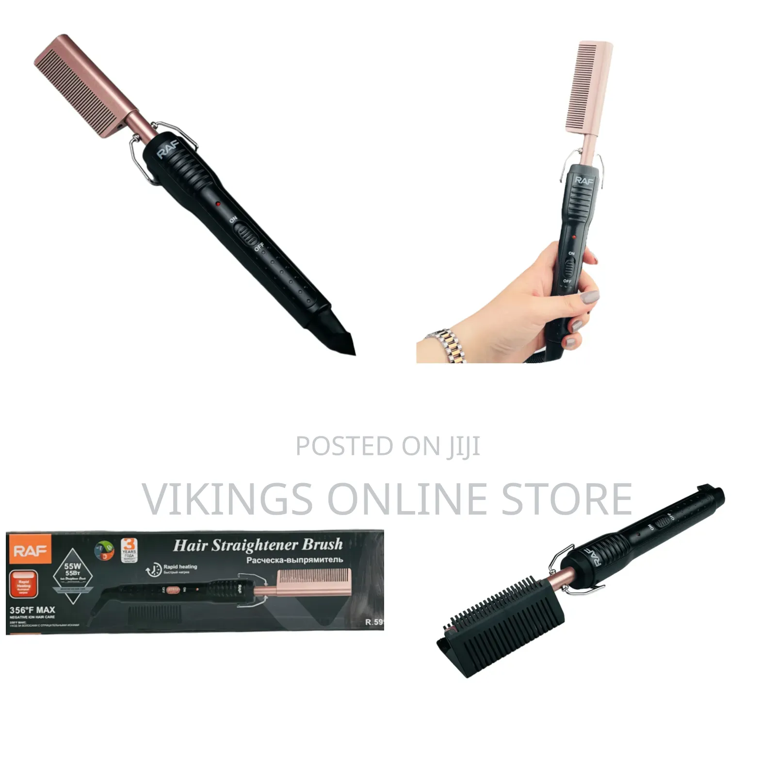 Raf One Step Rotating Hair Brush