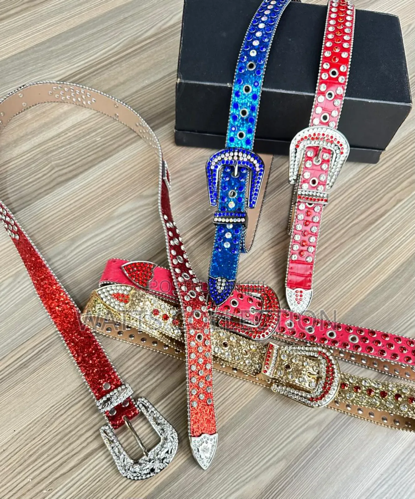 Designer Iced Belts
