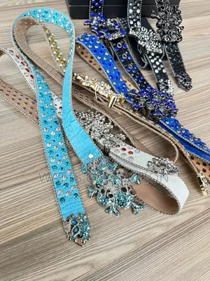 Photo - Designer Iced Belts