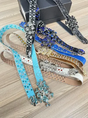 Designer Iced Belts