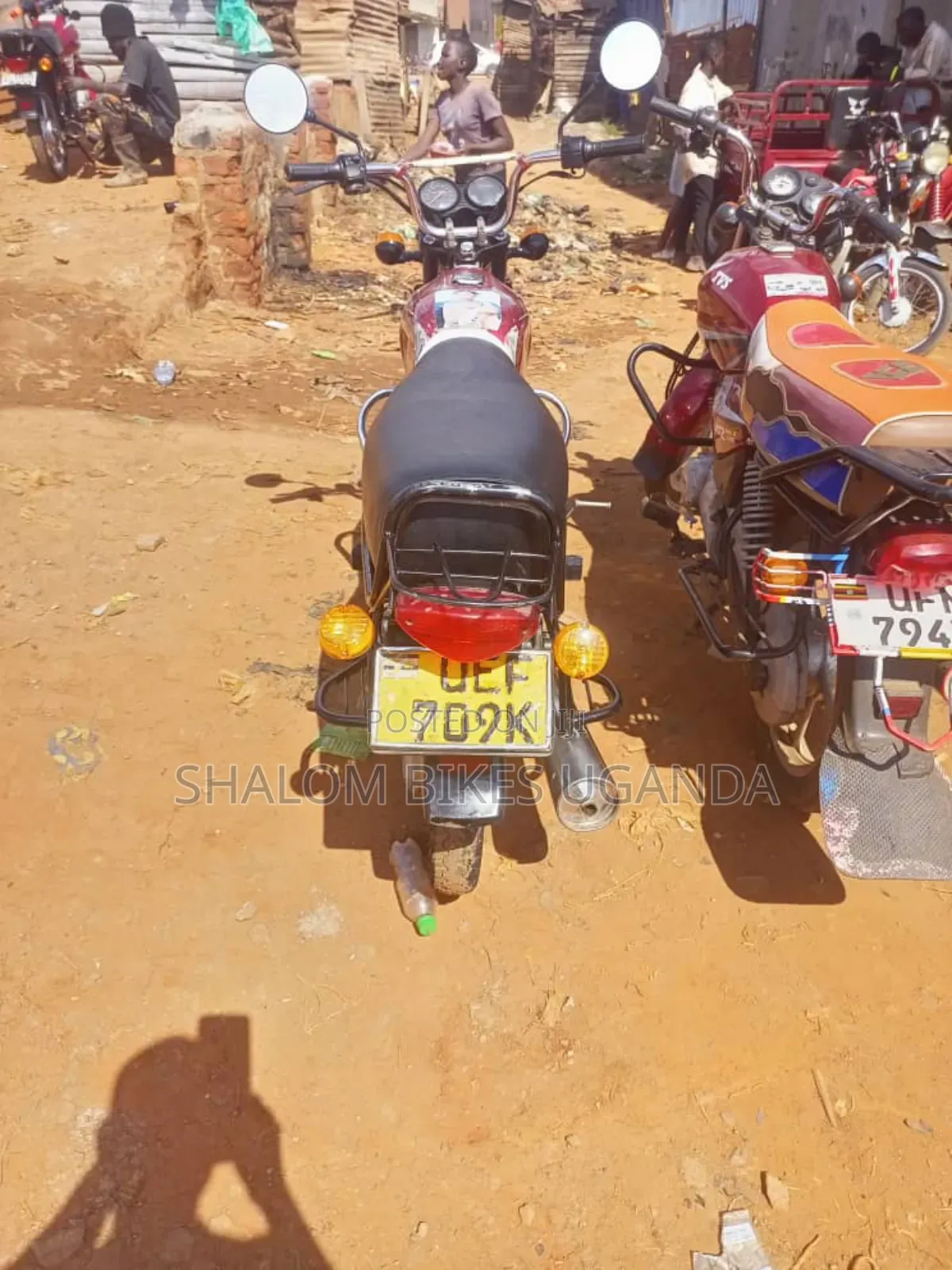 Bajaj Boxer 2017 Red