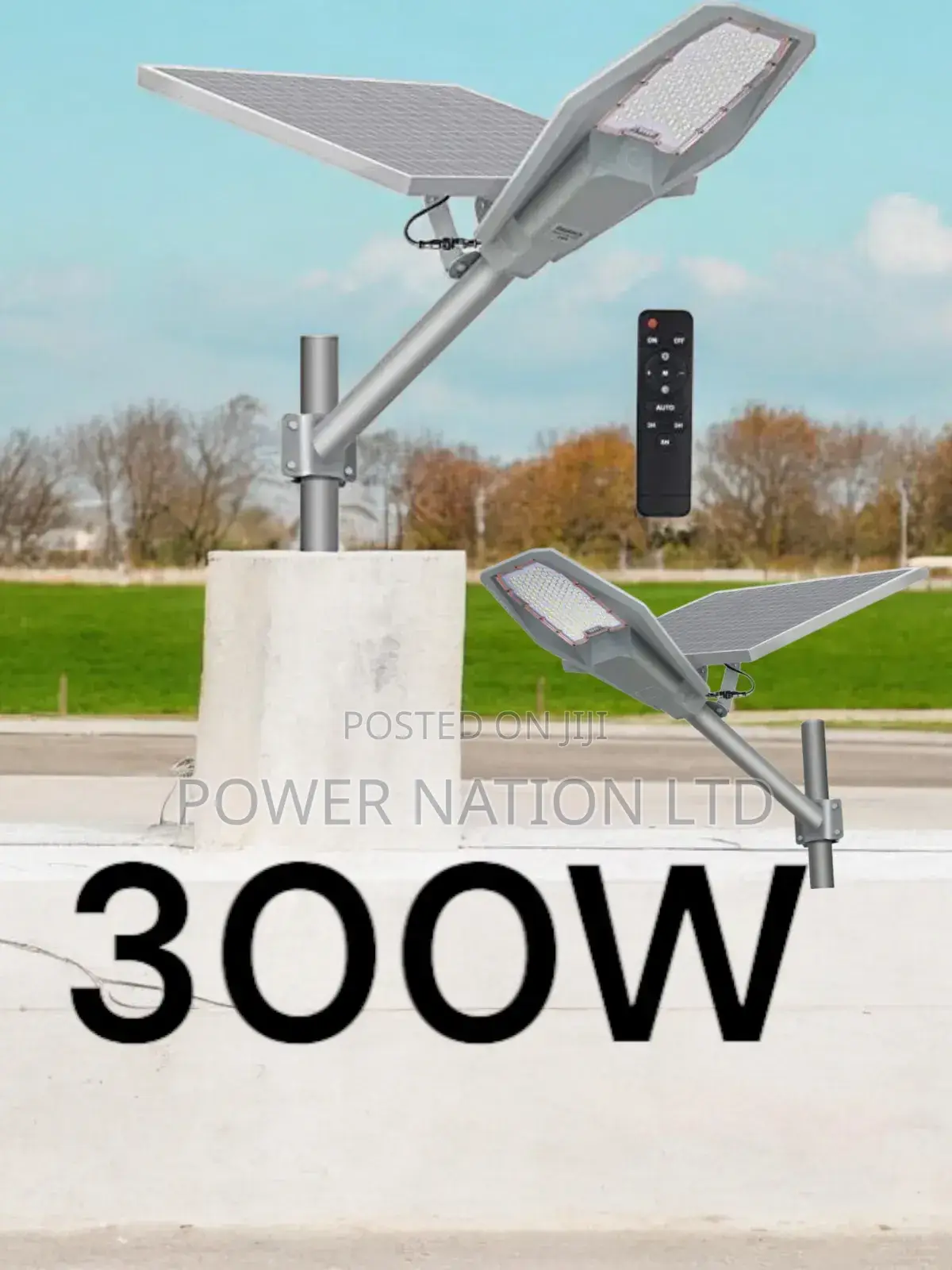 300w Warm Solar Street Light Lifepo4