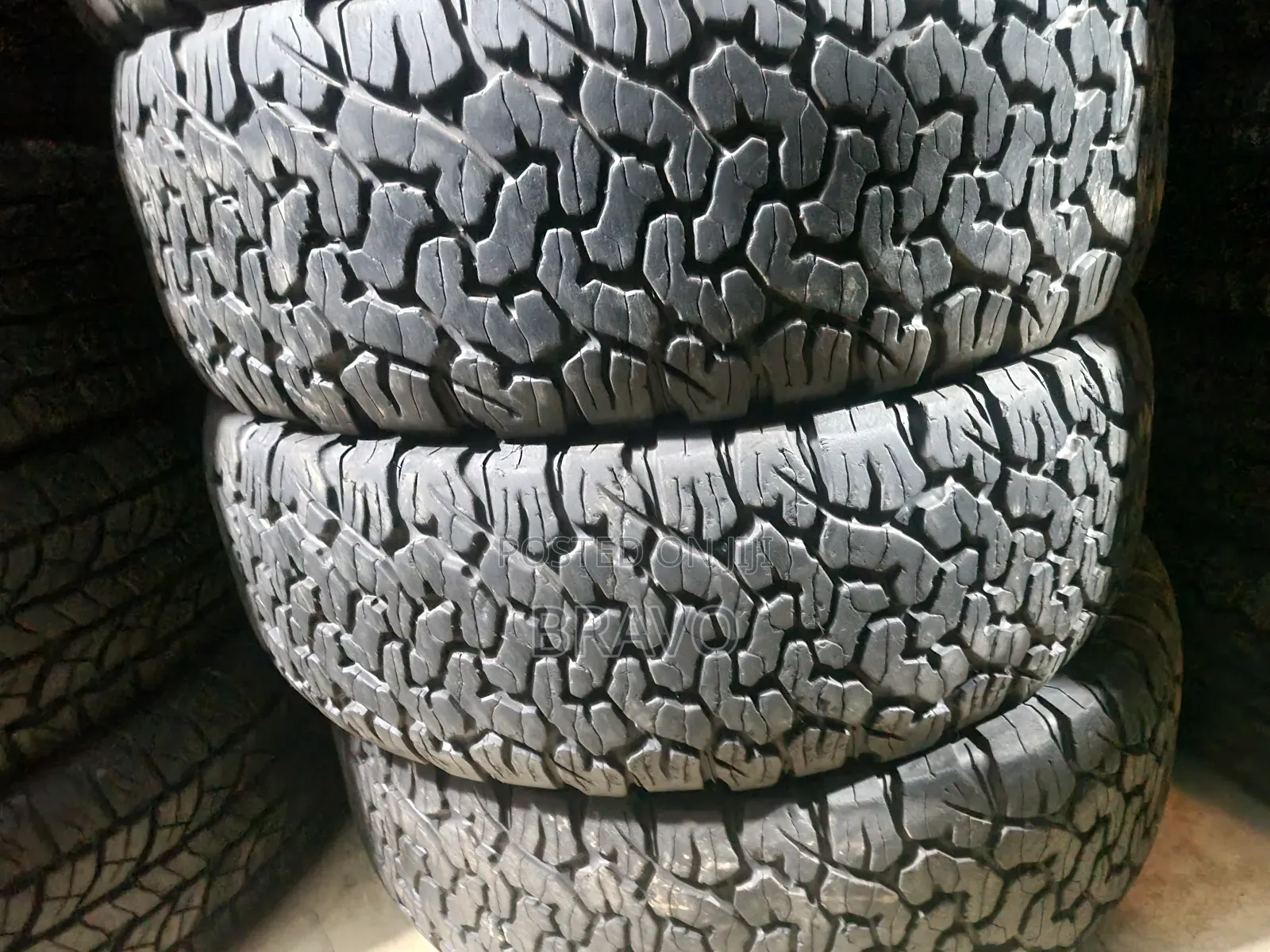 285/70r17 Bf Goodrich for Double Cabin Hilux.