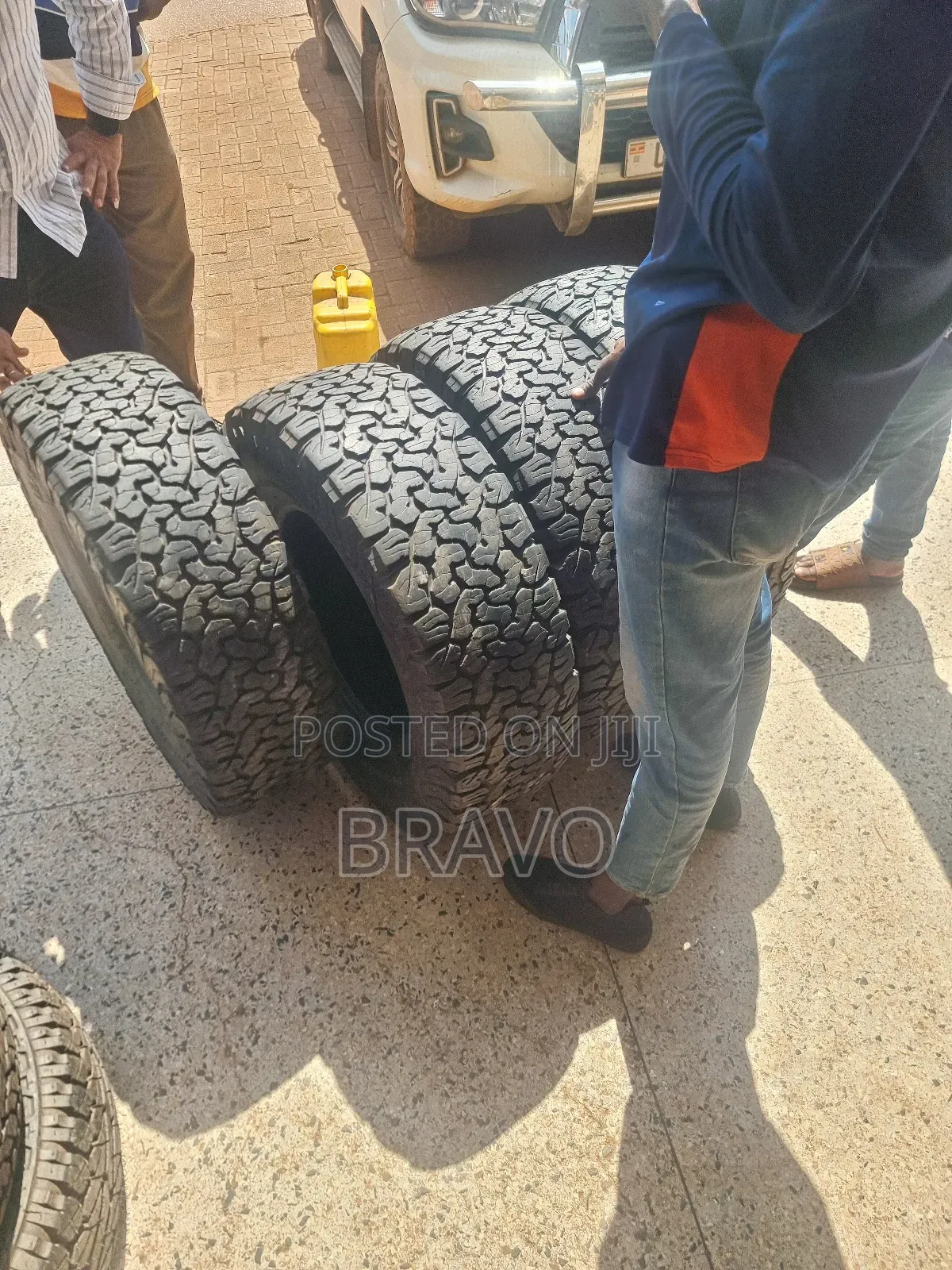 285/70r17 Bf Goodrich for Double Cabin Hilux.