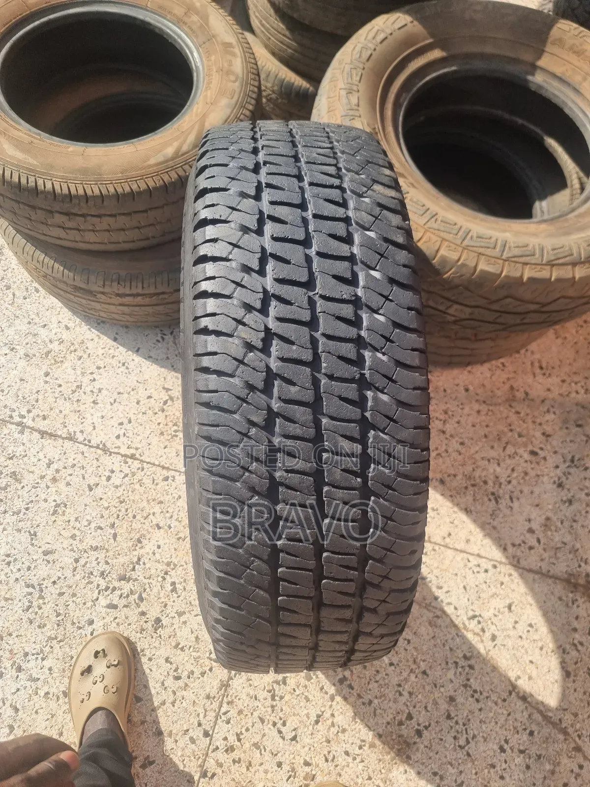 265/70r17 Michelin Tires for Ford.