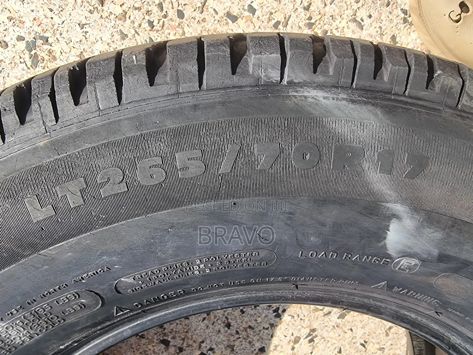 265/70r17 Michelin Tires for Ford.