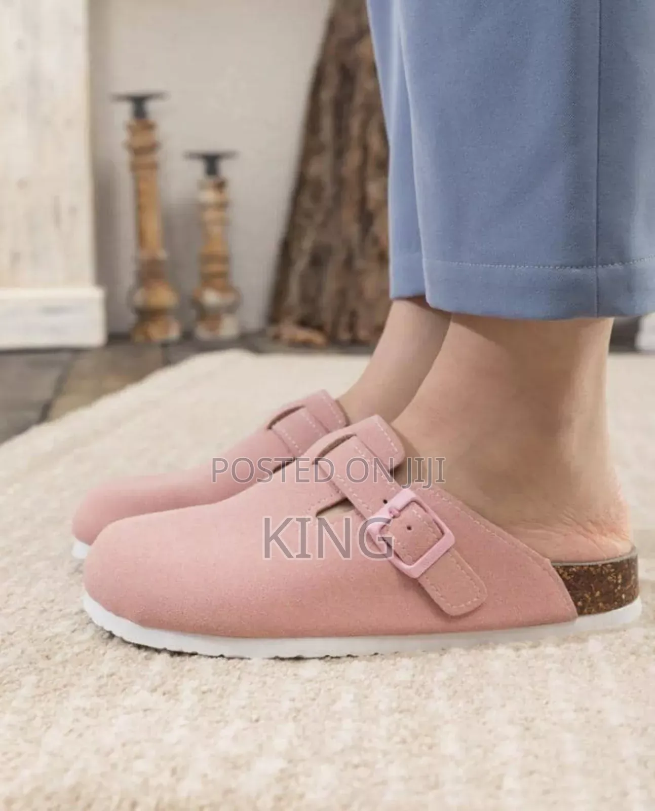 Cozy Pink Birkenstock Boston Sandals