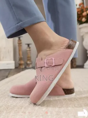 Elite Pink Birkenstock Boston Sandals