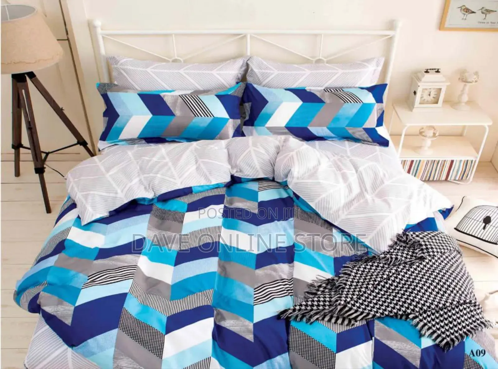 5x6 Bedcovers With a Bedsheet and Two Pillowcases