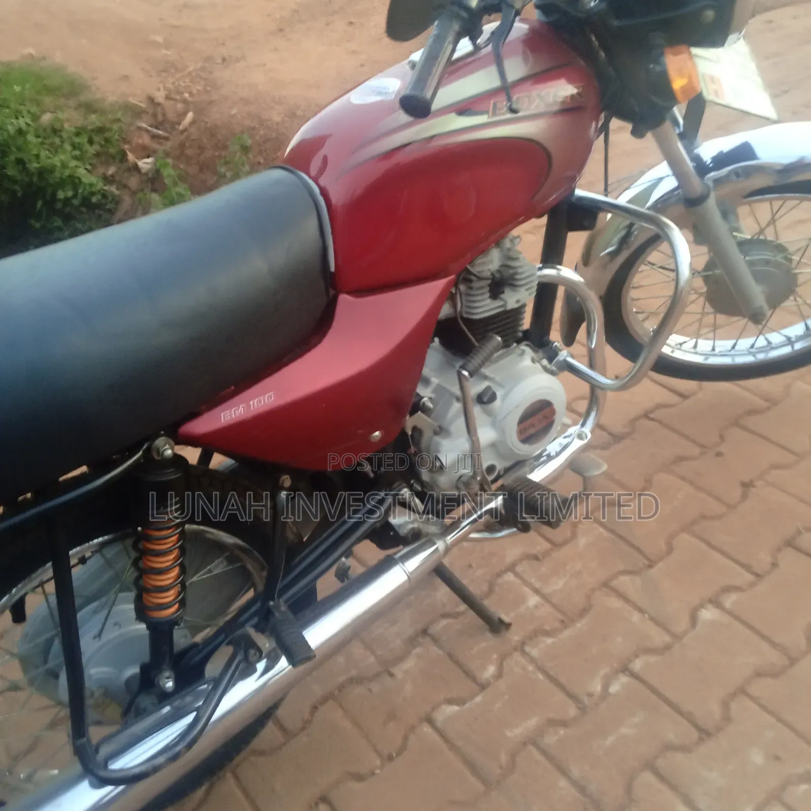 Bajaj Boxer 2023 Red