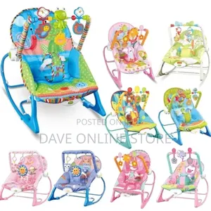 Baby Rocking Chair Cradle Swing Soothing Recliner