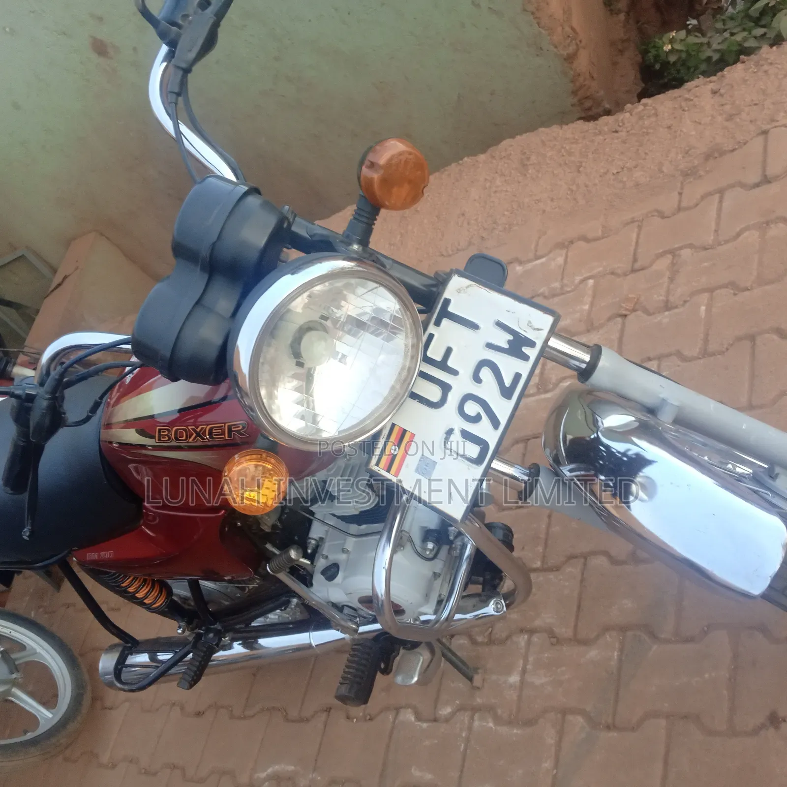 Bajaj Boxer 2023 Red