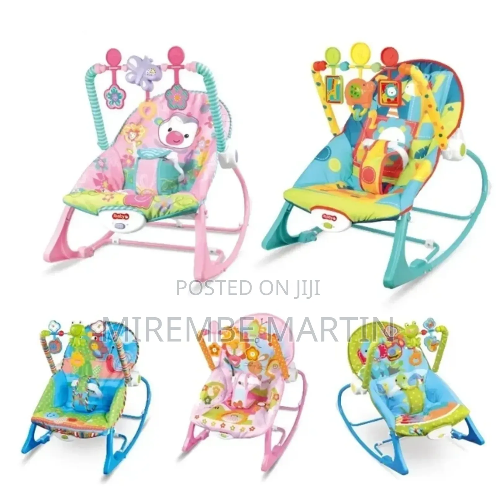 Baby Rocking Chair Cradle Swing Soothing Recliner