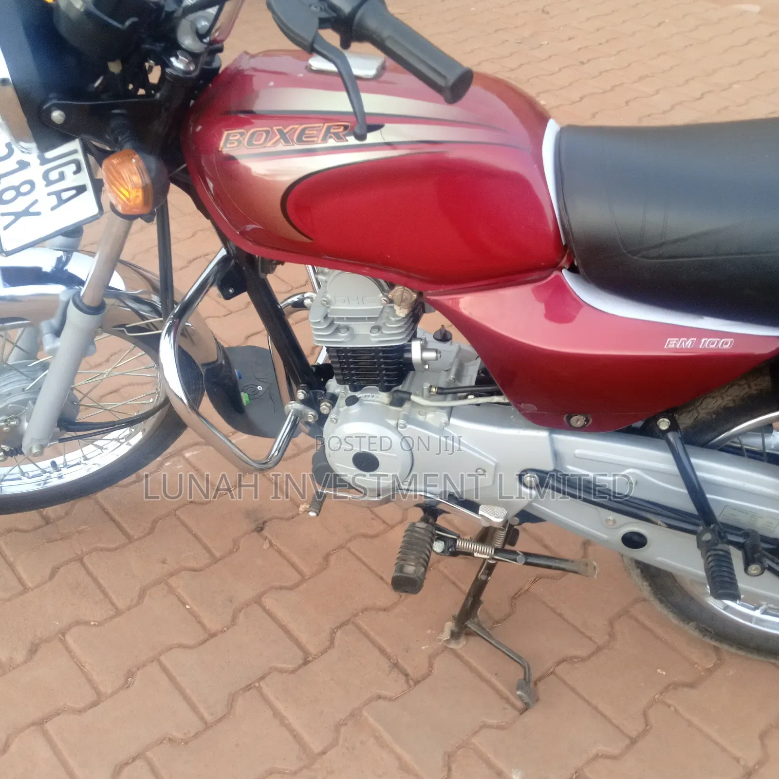 Bajaj Boxer BM100ES 2024 Red