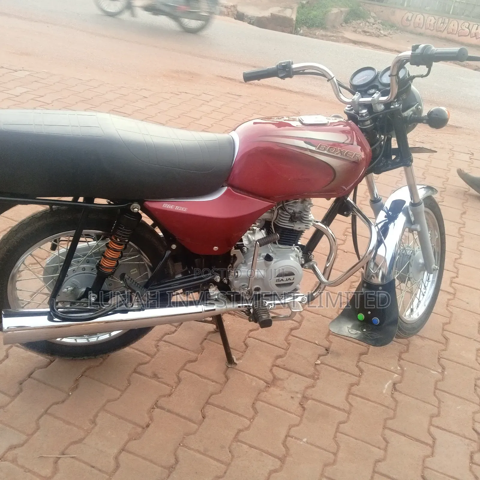 Bajaj Boxer BM100ES 2023 Red