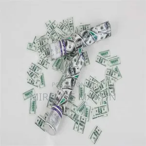 High Quality Money Paper Dollar Confetti Cannon Party Popper