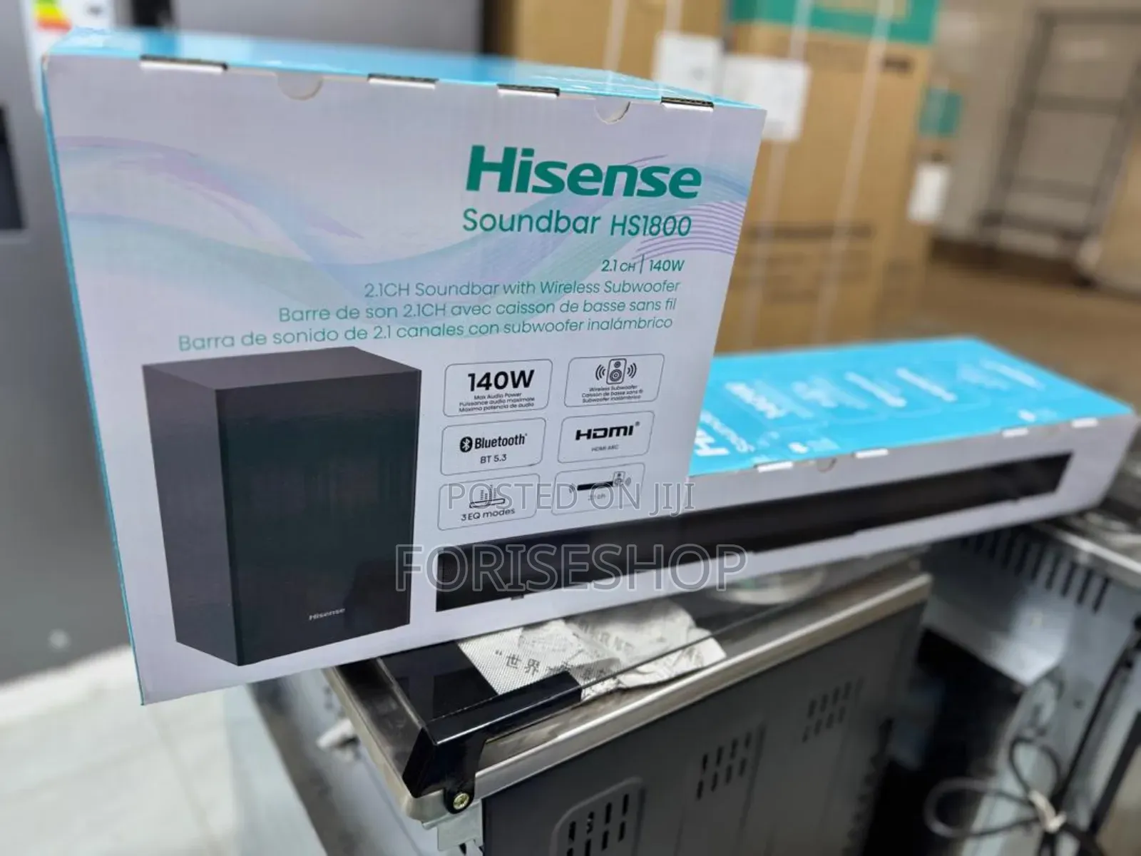 Hisense Sound Bar 2.1CH 140W Original