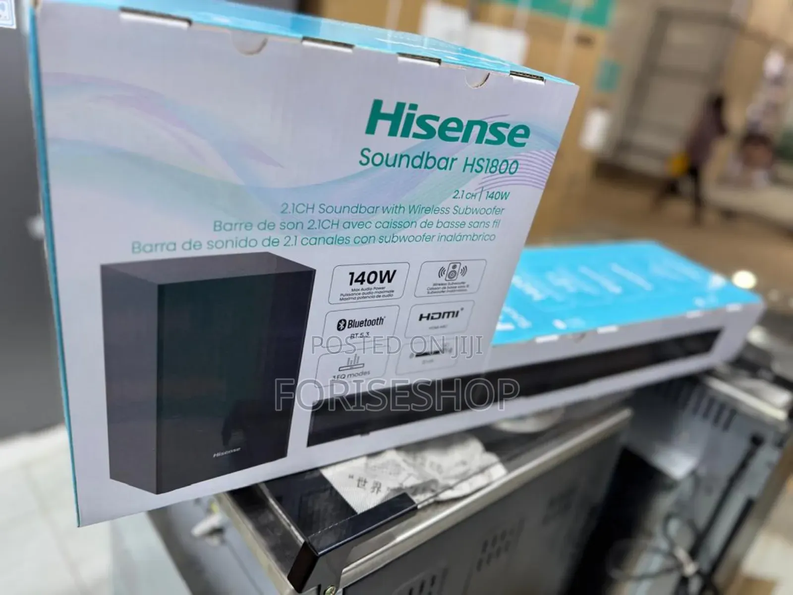 Hisense Soundbars Available Brand New 2.1ch