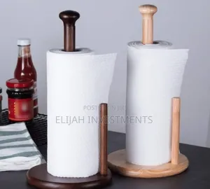 New Unique Bamboo Tissue Holder