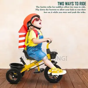 Baybee 2 in 1 Furitto Baby Tricycle for Kids, Baby Cycle