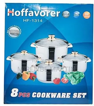 France Hoffarover 8 Pieces Cookware Set