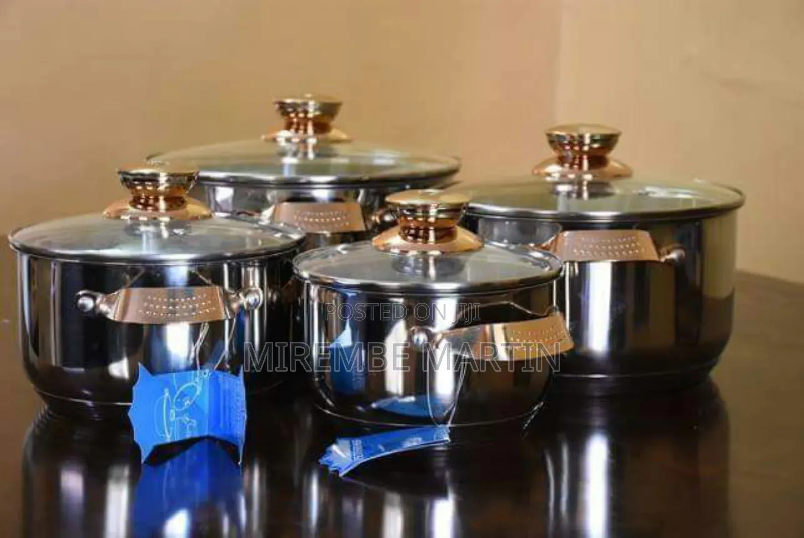 France Hoffarover 8 Pieces Cookware Set