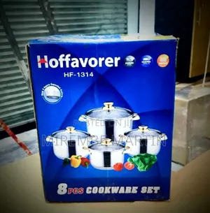 France Hoffarover 8 Pieces Cookware Set
