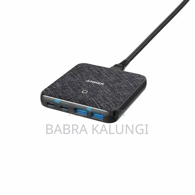 Anker USB C Fast Charger, Powerport Atom III Slim 65W 4 Port