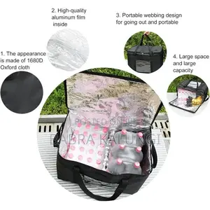 50 Litre Car Cooling Handbag Fresh Food Delivery Container